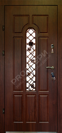 Фотография «Дверь с ковкой №10»